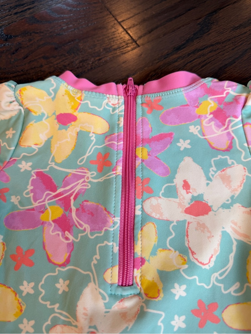 6-12 Month RuffleButts Swimsuit - Picture 6 of 7